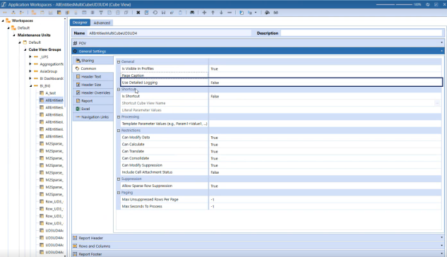 Dark blue rectangle box around the Use Detailed Logging setting that is set to False.